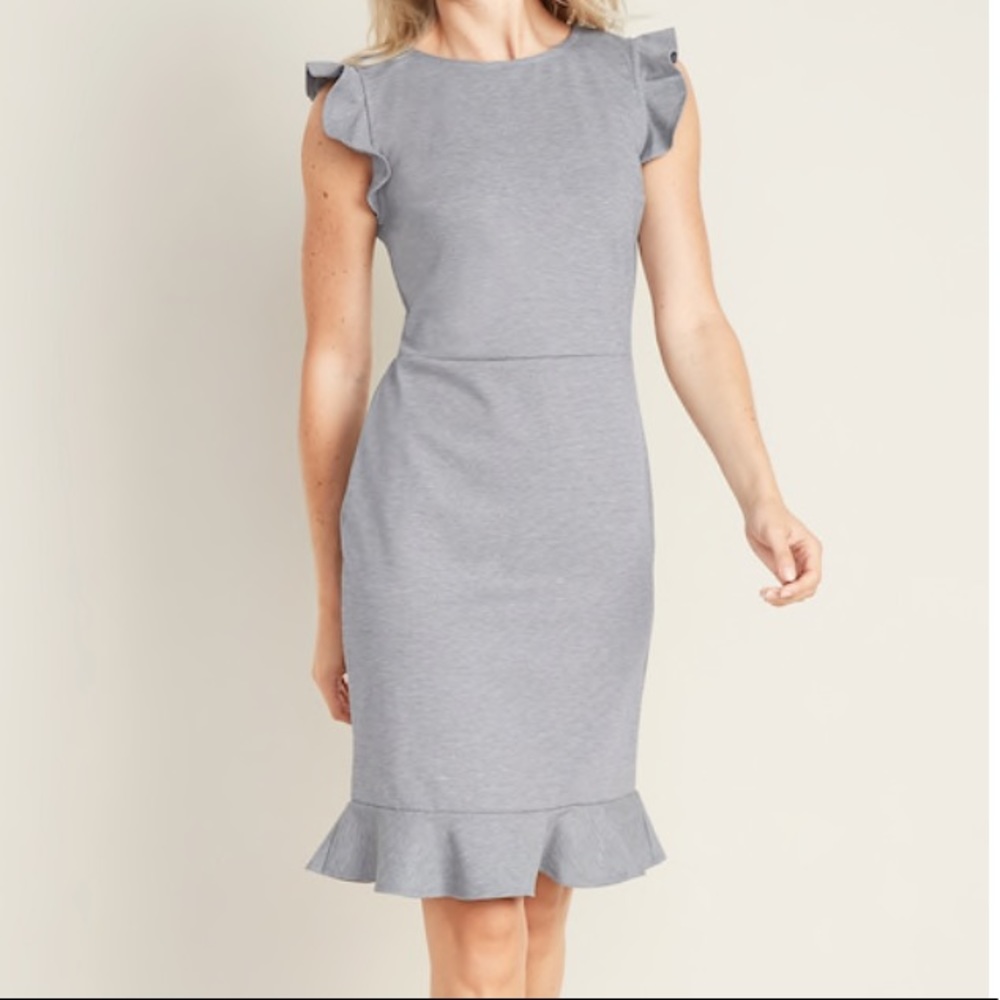 grey dress